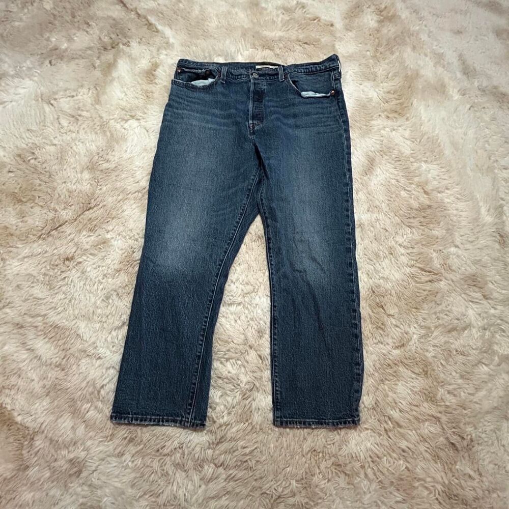 Levi-s Women's Blue and Navy Jeans